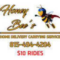 Honey Bee's Taxi Logo