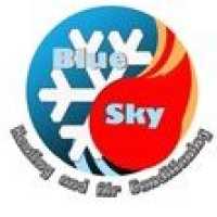 Blue sky heating & Air Conditioning Logo