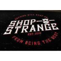 Shop Strange Screen Printing & Embroidery Logo