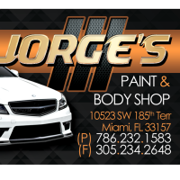 Jorge's Paint & Body Shop Logo