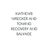 Mathews Towing and Recovery Logo