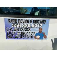 Rapid Moving and Trucking Logo