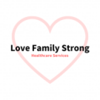 Love Family Strong Healthcare Service Logo