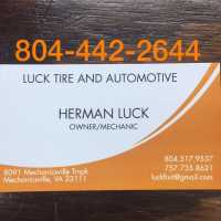 Luck Tire and Automotive Logo