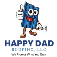 Happy Dad Roofing Logo