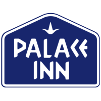 Palace Inn Blue US-59 & Gessner Logo