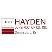 Hayden Construction Company Logo