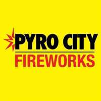 Pyro City Fireworks Super Store Logo
