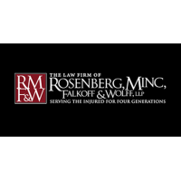 Rosenberg Minc Falkoff & Wolff LLP Car Accident Lawyers Logo