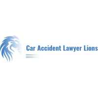 Car Accident Lawyer Lions Logo