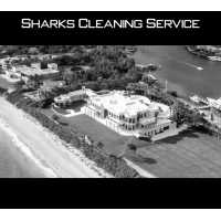 Sharks Cleaning Service Logo