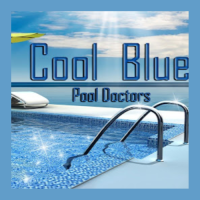 Cool Blue Pool Doctors Logo