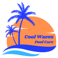 Cool Waves Pool Care Logo