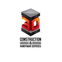 3D Construction & Handyman Services Logo