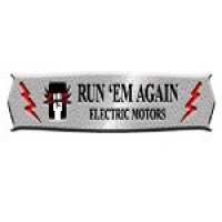 Run 'Em Again Electric Motors Logo