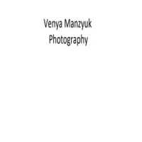 Venya Manzyuk Photography Logo