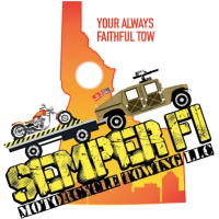 Semper Fi Motorcycle Towing Logo