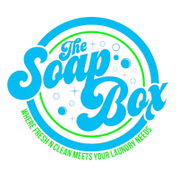 The Soap Box Laundromat Logo