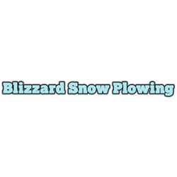 Blizzard Snow Plowing
