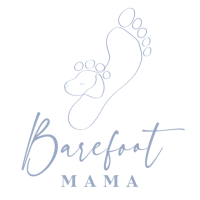 Barefoot Mama Dog Natural Wellness Coaching Logo