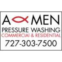 A-Men Pressure Washing Logo