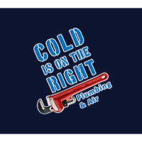 Cold is on the Right Plumbing & Air Logo