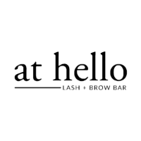 At Hello Lash + Brow Bar Logo