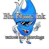 Blu Flame Ink Logo