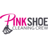 Pink Shoe Cleaning Crew - Cleaning Services Logo