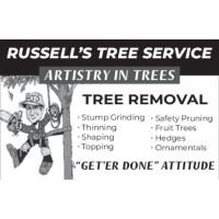 Russell's Artistry in Trees Logo