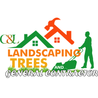 C&L Landscaping, Trees and General Contractor Logo