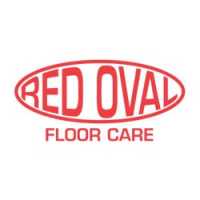 Red Oval Floor Care Logo