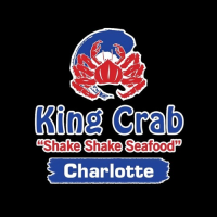 King Crab Shake Shake Seafood Logo