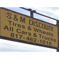 S & M Discount Tire &  Auto Repair Logo