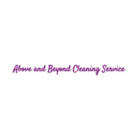 Above and Beyond Cleaning Service Logo
