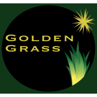 Golden Grass Lawn Maintenance Logo