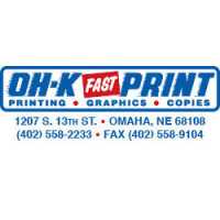 OH-K FAST PRINT Logo