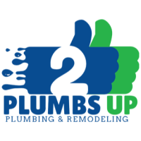 2 Plumbs Up Plumbing & Remodeling Logo