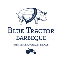 Blue Tractor Barbeque Logo