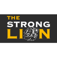 The Strong Lion Junk Removal Logo