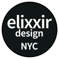 NYC Website Designers | Elixxir Design Logo