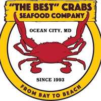 â€œThe Bestâ€ Crabs Seafood Company Logo