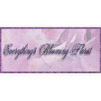 Everything's Blooming Florist Logo