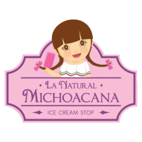 La Natural Michoacana Ice Cream Stop Logo