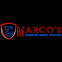 Marcos Magnificent Mobile Auto Car Detailing Logo