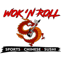 Wok 'N Roll Old Town ; Sushi, Music, Bar Logo