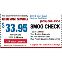 Crown Smog Check Logo