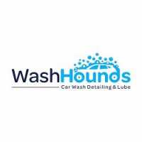 Wash Hounds Car Wash & Oil Change Logo