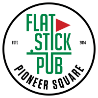 Flatstick Pub - Pioneer Square Logo