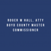 Roger W Hall, Atty Boyd County Master Commissioner Logo
